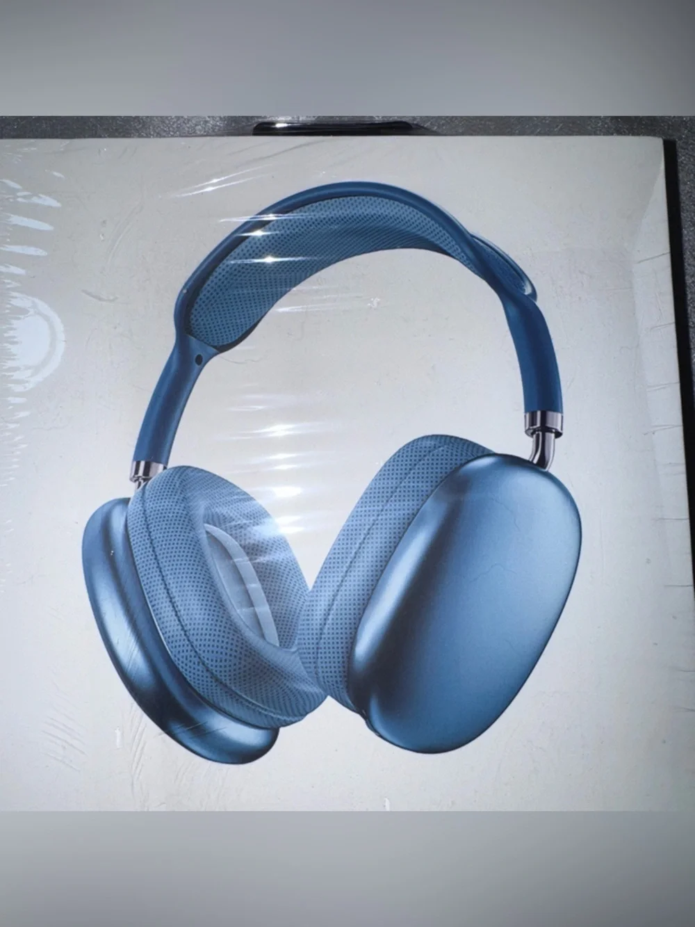 P9 Pro Max Over-Ear Wireless Headphones in Blue, NEW - Picture 14 of 15